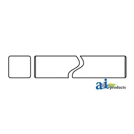 A & I Products Square Shaft 72" x1.5" x1.5" A-D402121
